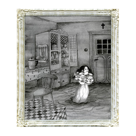 Mariella van de Beek - illustraties - zwart-wit